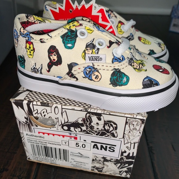 vans marvel heads shoes